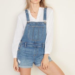 Old navy denim shortalls